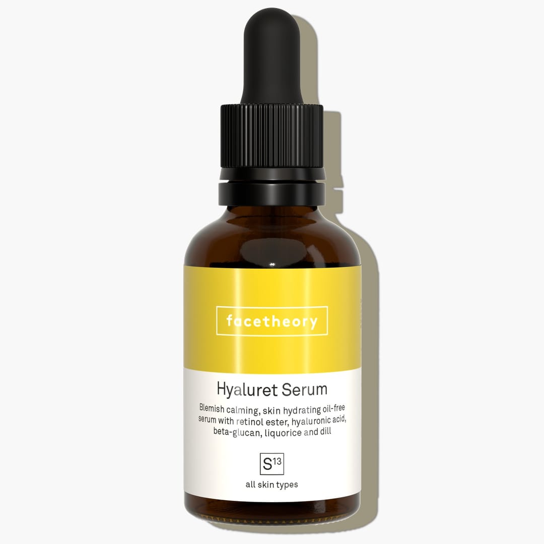 Hyaluret Serum S13 with Retinoic and Hyaluronic Acid Ester, Beta-glucan, Liquorice and Dill